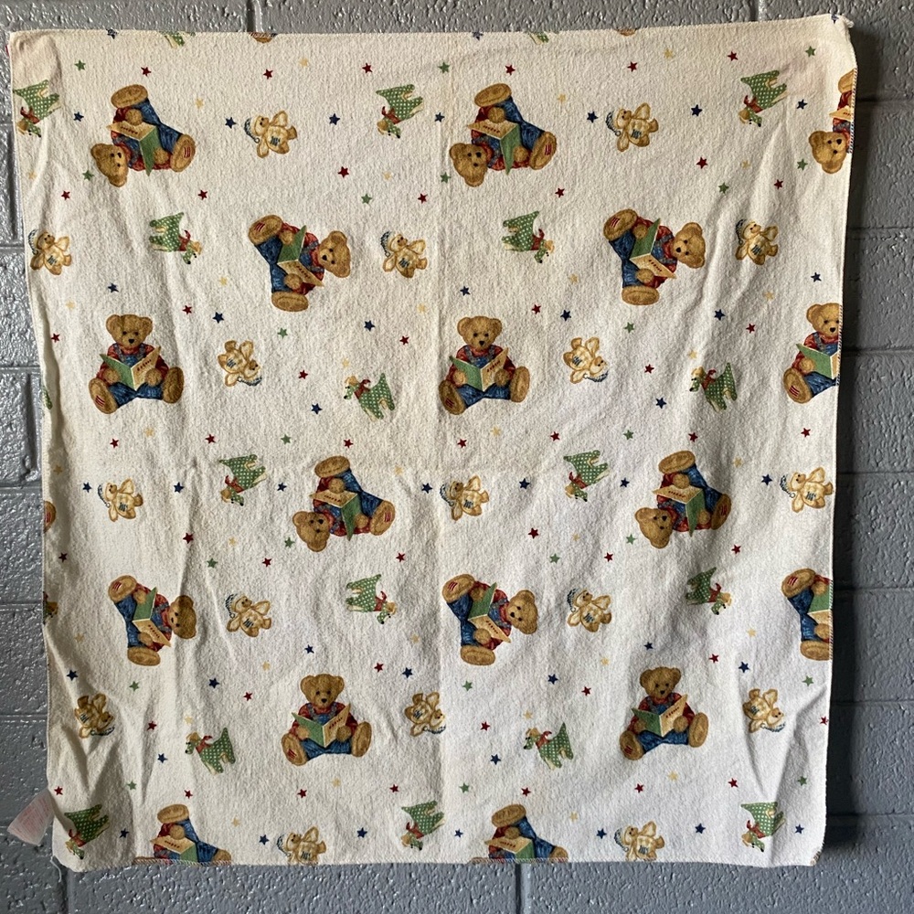 Vintage Springmaid Baby Blanket—-Made In The USA